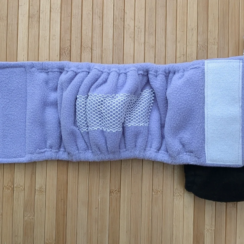 Male Dog Belly Bands Diapers, Set of 3, Super Soft Fleece, NEW, Size Large